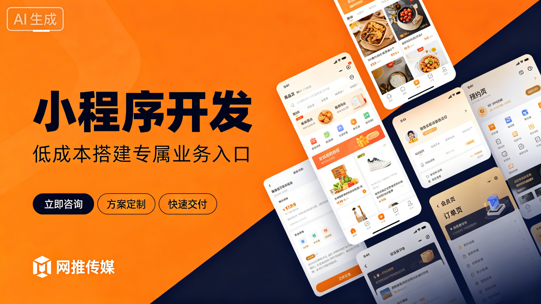 小程序开发宣传图展示移动端应用开发